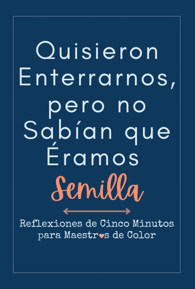 Reflexiones de Cinco Minutos para Maestras de Color-DIGITAL VERSION