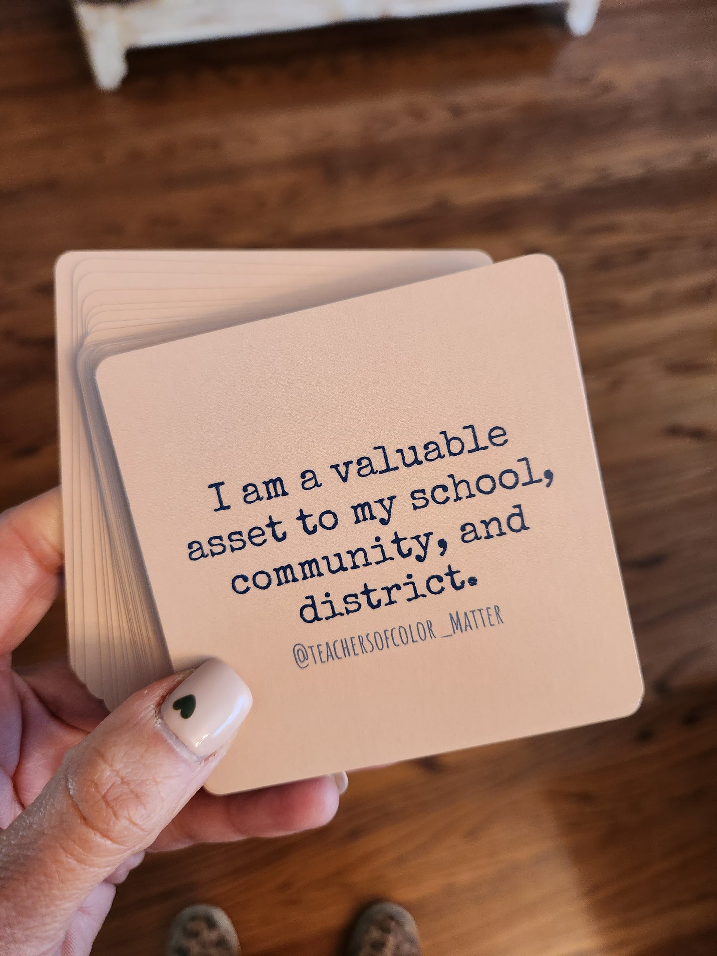 English Affirmation Cards